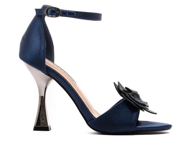 Lady Couture Cher Dress Sandals in Navy color