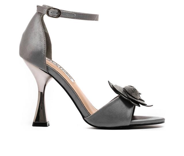 Lady Couture Cher Dress Sandals in Pewter color