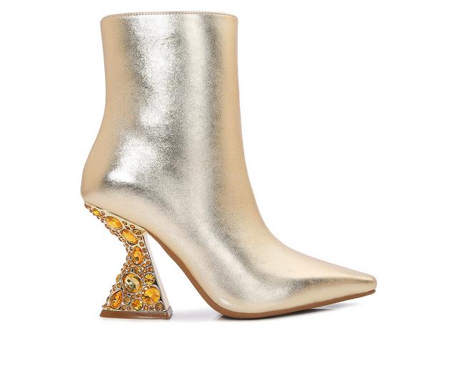 Lady Couture Smash Booties in Gold color