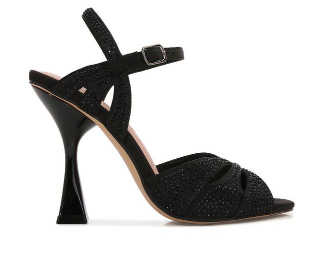 Lady Couture Trisha Dress Sandals in Black color