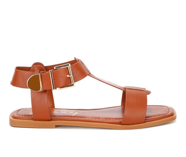 Women's London Rag Yumal Sandals in Camel color