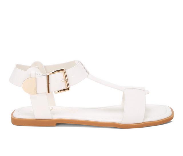 Women's London Rag Yumal Sandals in Ivory color