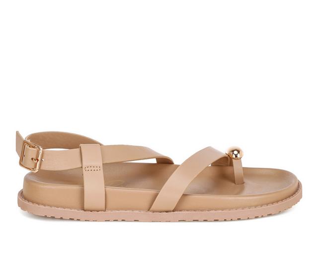 Women's London Rag Carina Sandals in Beige color