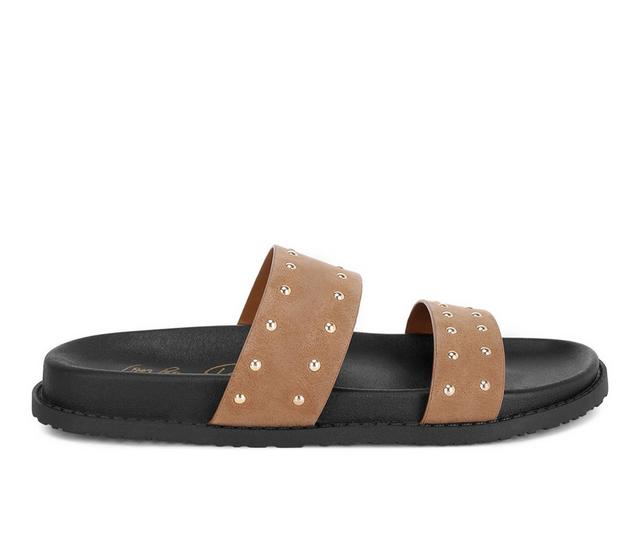 Women's London Rag Kanini Sandals in Taupe color