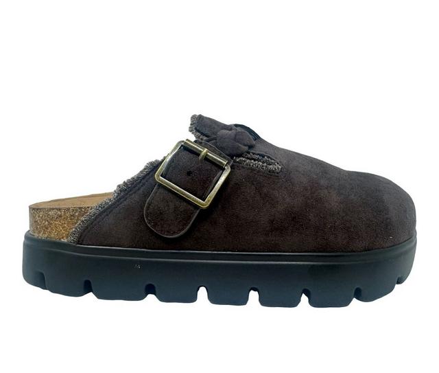 Very G Cali 2 Footbed Sandals in Chocolate color
