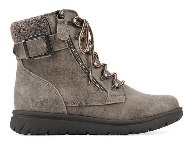 Women's Cliffs by White Mountain Hearten 2 Booties in Stone color