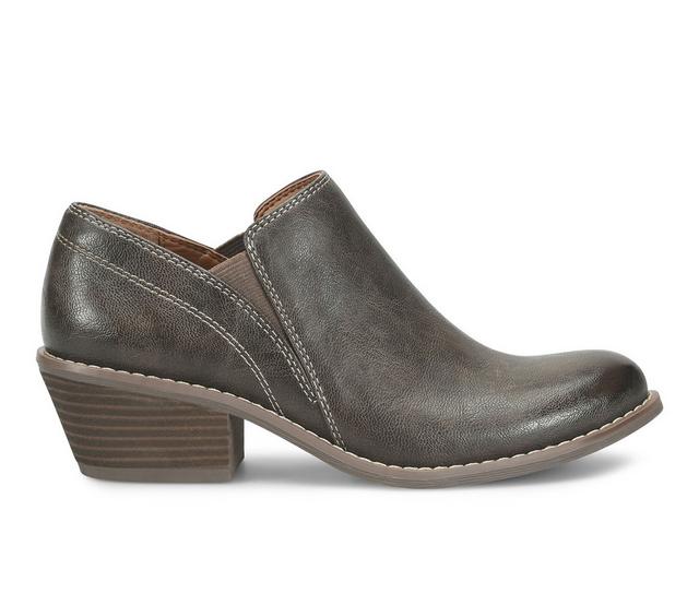 Women's EuroSoft Alberta Booties in Dark Brown color