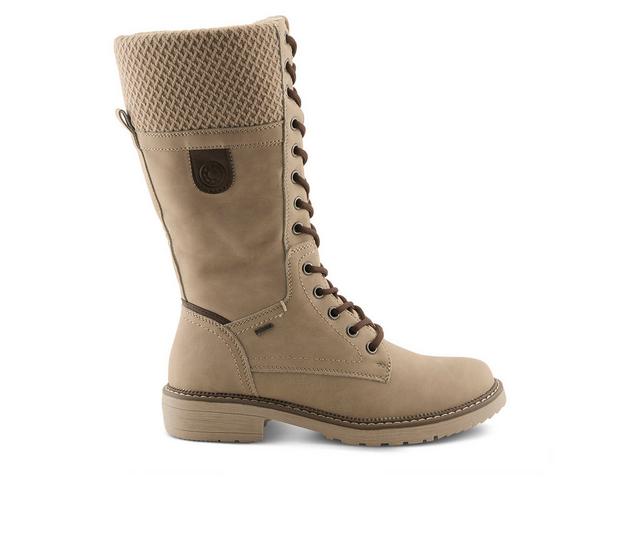 Women's SPRING STEP Yosemite Mid-Calf Boots in Light Grey color