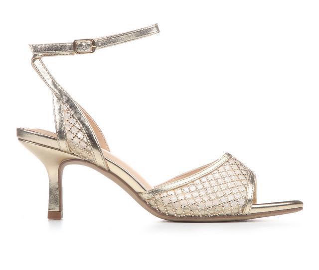 Women's Delicious Adelyn Dress Sandals in Gold color