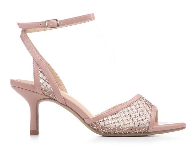 Women's Delicious Adelyn Dress Sandals in Mauve color