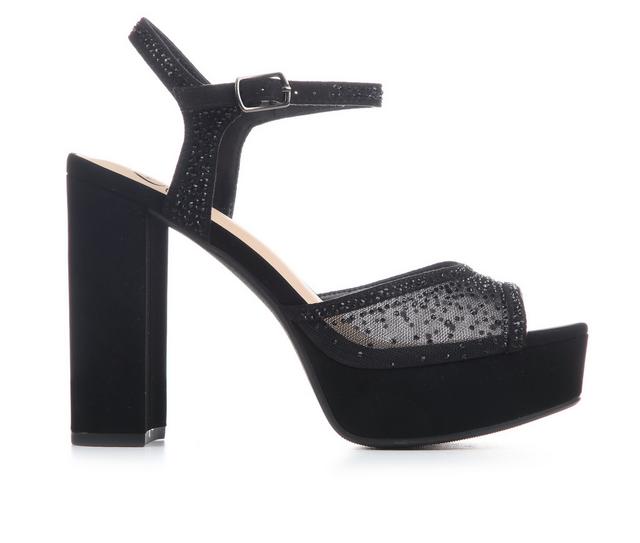 Women's Delicious Hilary Platfrom Sandals in Black color