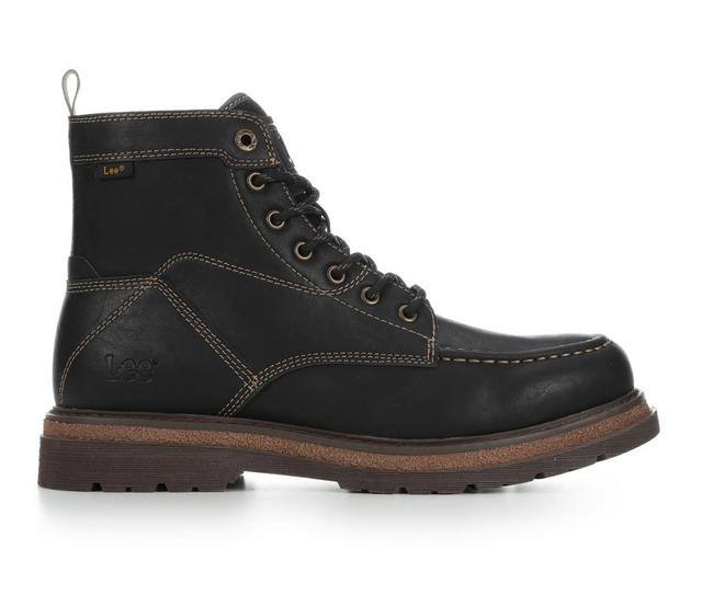Men's Lee Footwear Robin Boots in Black color