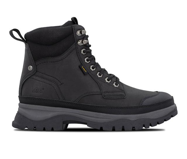 Men's Lee Footwear Denver Boots in Black color