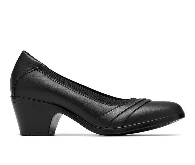 Women's Clarks Emily2 Gracie Pumps in Black color