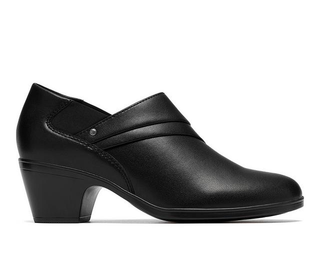 Women's Clarks Emily2 London Shooties in Black color