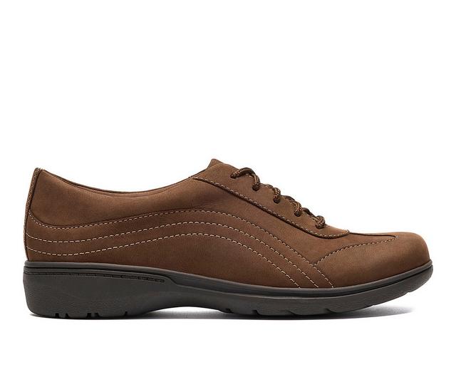 Women's Clarks Carleigh Dream Dress Sneakers in Mushroom color
