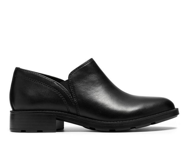 Women's Clarks Adalynn Bay Loafers in Black color
