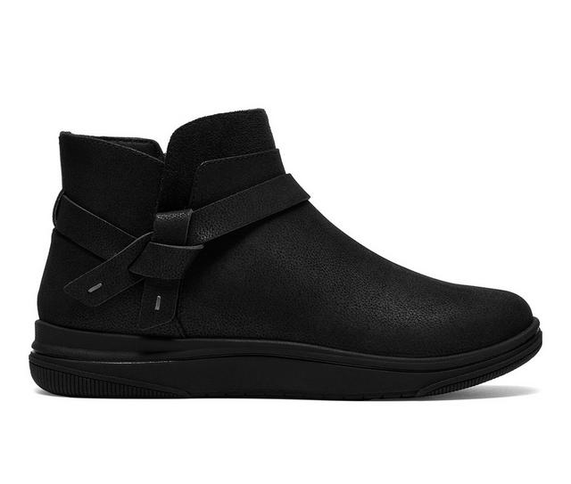 Women's Clarks Breeze Emma Booties in Black color