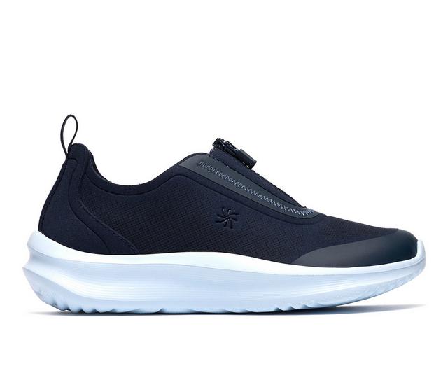 Women's Clarks Solevana Bay Sneakers in Navy color