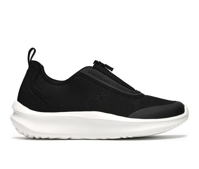 Women's Clarks Solevana Bay Sneakers in Black color