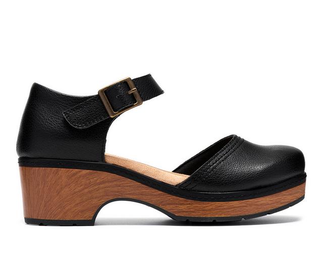 Women's Clarks Paizlee Leah Clogs in Black color