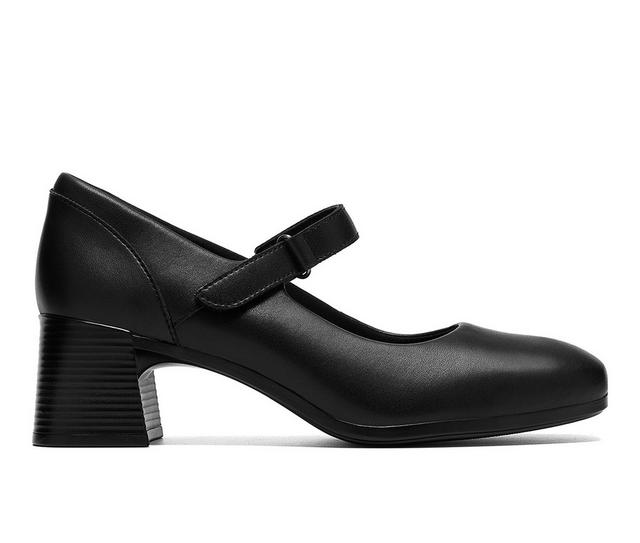 Women's Clarks Mariann Jane Mary Jane Pumps in Black color