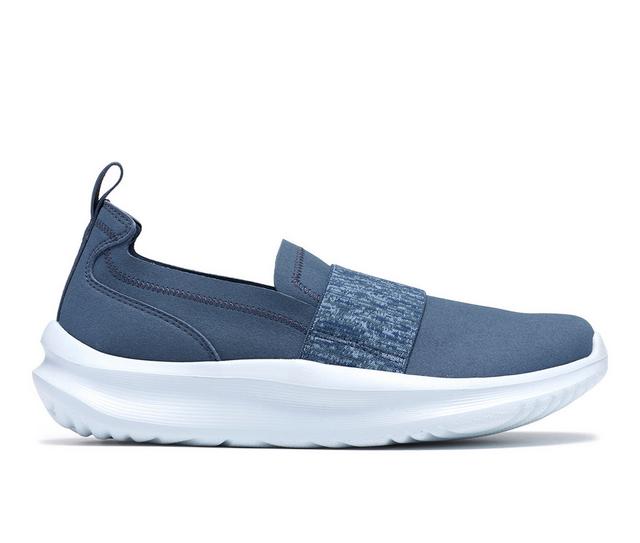 Women's Clarks Solevana Lily Slip-on Sneakers in Denim Blue color