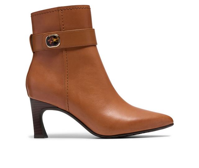 Women's Clarks Tammitha Nora Booties in Tan color