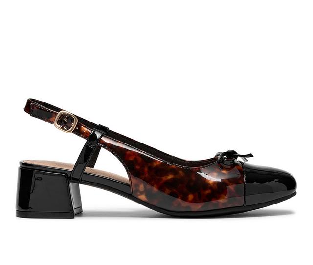 Women's Clarks Iridessa Sling Dress Sandals in Black color