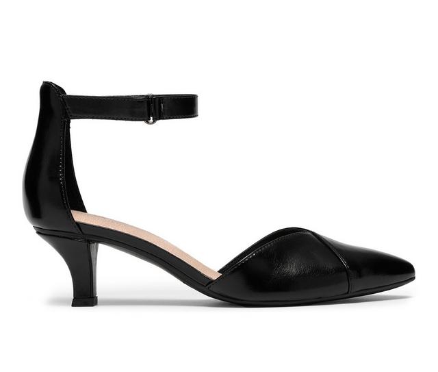 Women's Clarks Kepley Strap Dress Sandals in Black color
