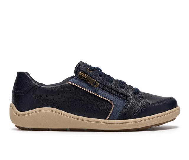 Women's Clarks Bryianne Bayla Sneakers in Navy color