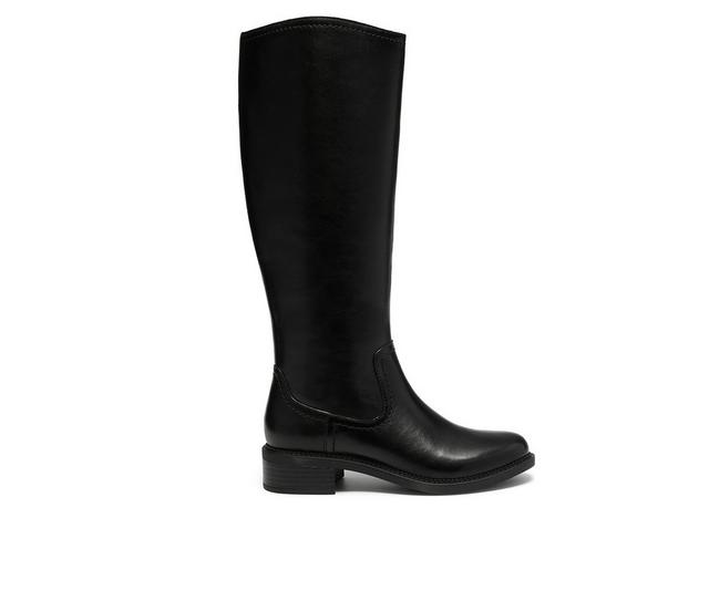 Women's Clarks Maye Ride Knee High Boots in Black color