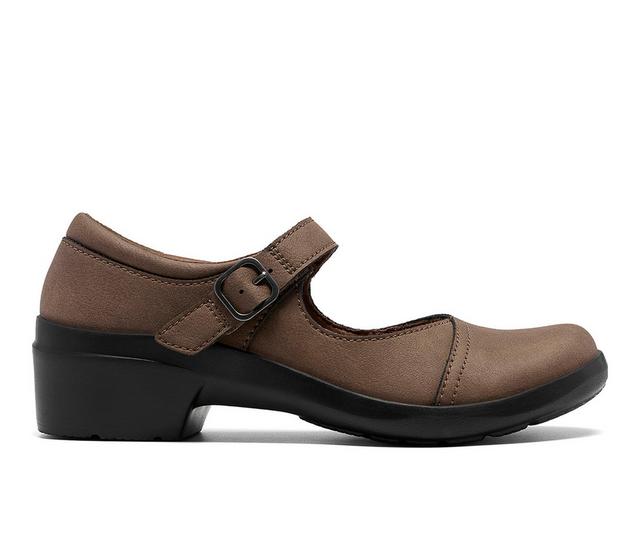 Women's Clarks Angie Jane Mary Janes in Slate color
