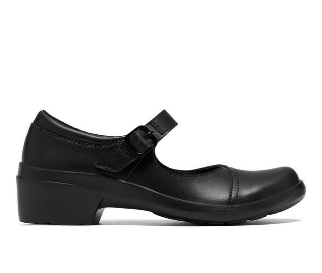Women's Clarks Angie Jane Mary Janes in Black color
