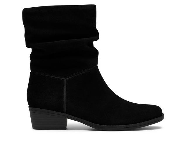 Women's Clarks Danyelle Ruby Booties in Black color