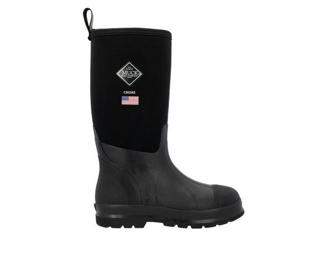 Muck Boots Chore Classic USA Farm & Ranch Boots in Charcoal/Grey color