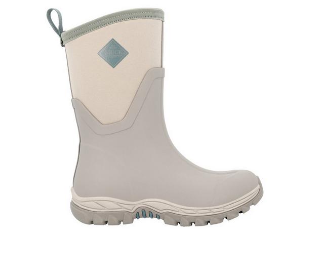 Women's Muck Boots Arctic Sport II Farm & Ranch Boots in Grey/Off White color