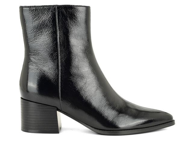 Women's Nine West Becky Booties in Black color