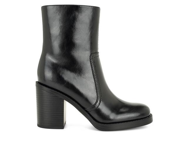 Women's Nine West Boston Booties in Black color