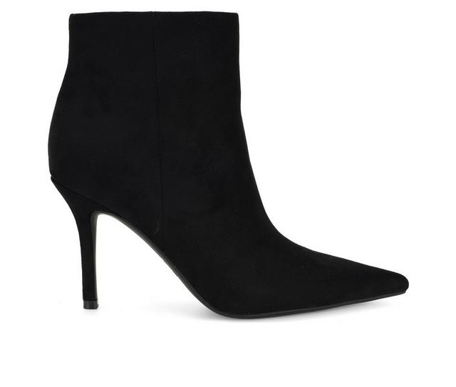 Women's Nine West Gazzy Booties in Black color