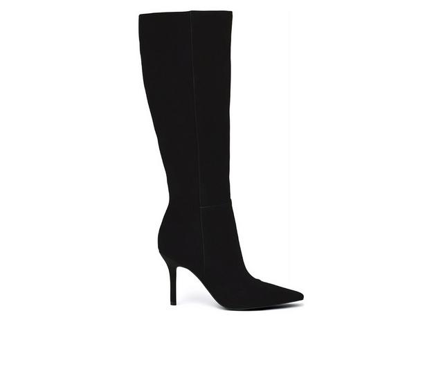 Women's Nine West Gerty Knee High Boots in Black color