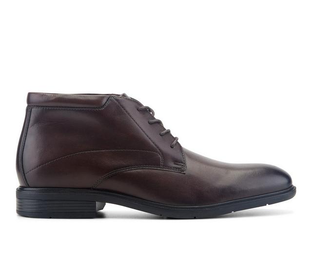 Rockport Oakes Boots in Dark Brown color