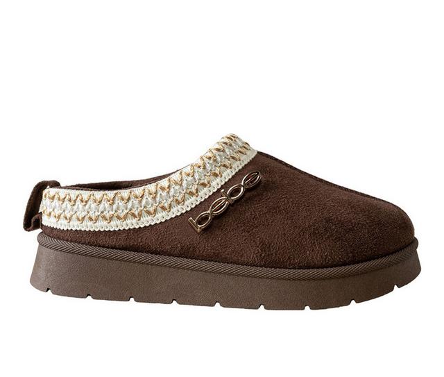 Bebe Little Kid Willa Clogs in Chocolate color