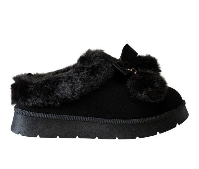 Bebe Little Kid Remi Slippers in Black color