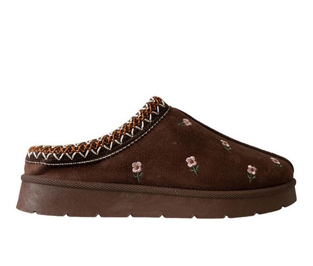 Girls' Bebe Little Kid Grace II Clogs in Chocolate color