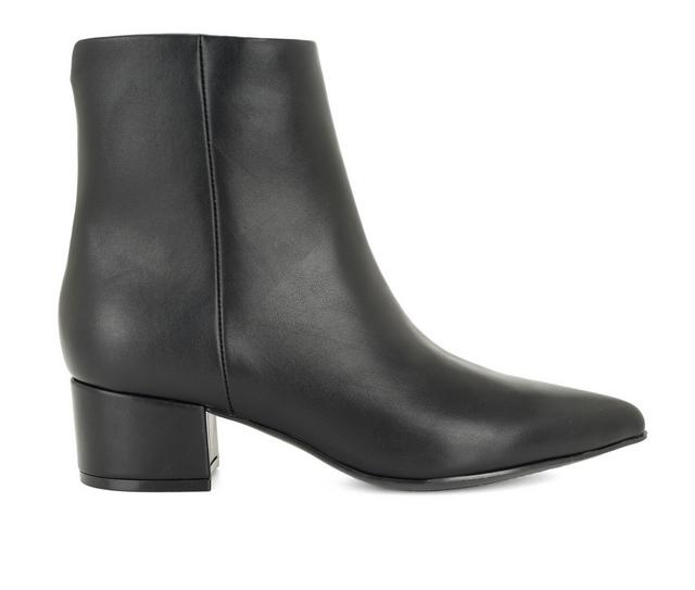 Women's Nine West Miriah Booties in Black color