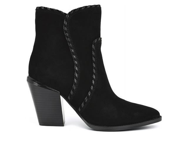 Women's Nine West Raxton Booties in Black color