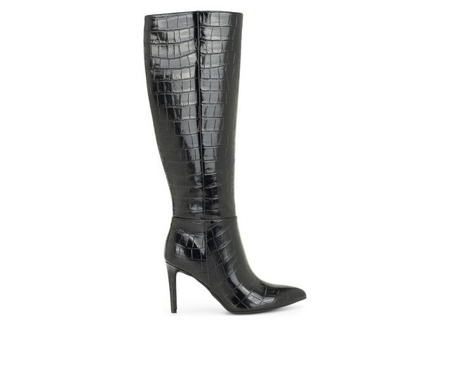 Women's Nine West Reeko Knee High Boots in Black 2 color
