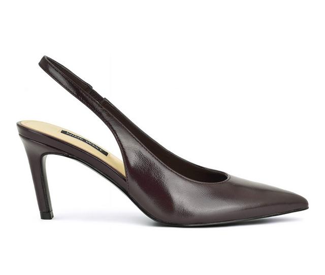 Nine West Verone Pumps in Dark Red color