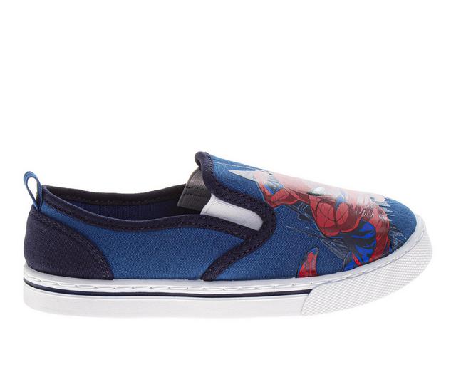 Spiderman Spider Sense City Guardian Spider Man Slip On in Navy/Red color